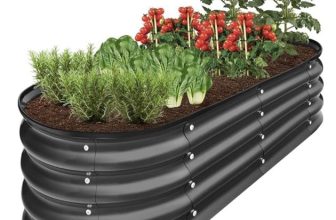 Outdoor Raised Metal Oval Garden Bed only $39.98 shipped (Reg. $70!)